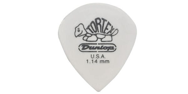 JIM DUNLOP/TORTEX JAZZ III WHITE 1.14