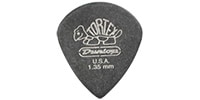 JIM DUNLOP TORTEX PITCH BLACK JAZZ III GUITAR PICK/1.35