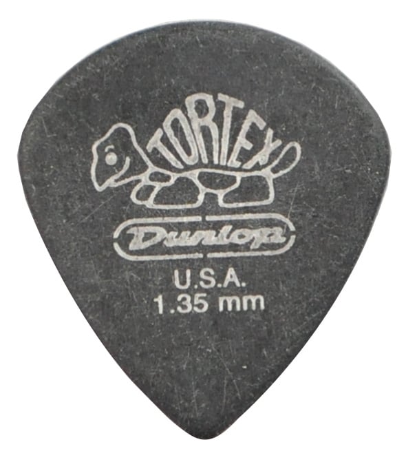 JIM DUNLOP/TORTEX PITCH BLACK JAZZ III GUITAR PICK/1.35