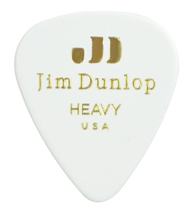 JIM DUNLOP/Genuine Celluloid Classics White/Heavy