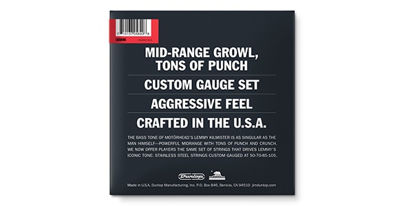JIM DUNLOP ( ジムダンロップ ) / LKS50105 Lemmy Kilmister Icon Signature Bass Strings画像2