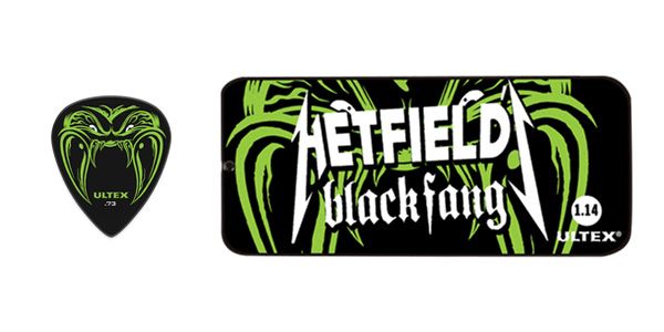 JIM DUNLOP/HETFIELD BLACK FANG PICK SET