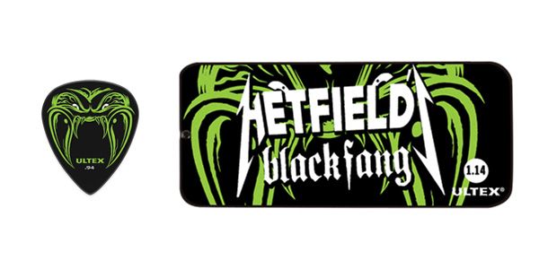 JIM DUNLOP/HETFIELD BLACK FANG PICK SET/0.94