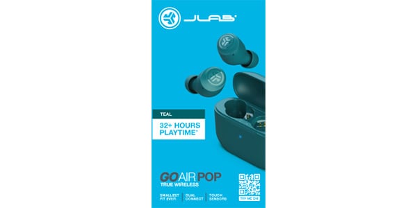 JLAB ( ジェイラブ )  / GO AIR POP TRUE WIRELESS EARBUDS Teal画像14