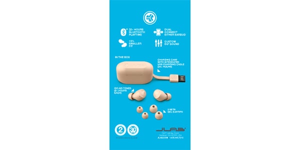 JLAB ( ジェイラブ )  / GO AIR TONES TRUE WIRELESS EARBUDS 474C画像10