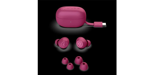 JLAB / Go Pop ANC True Wireless Earbuds Fuschia画像3