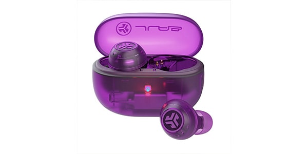 JLAB ( ジェイラブ )  / Go Pop ANC True Wireless Earbuds Clear Violet画像2