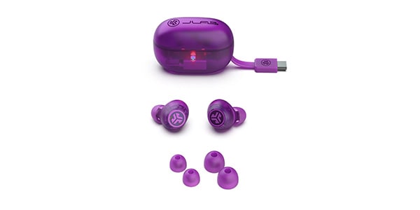 JLAB ( ジェイラブ )  / Go Pop ANC True Wireless Earbuds Clear Violet画像3