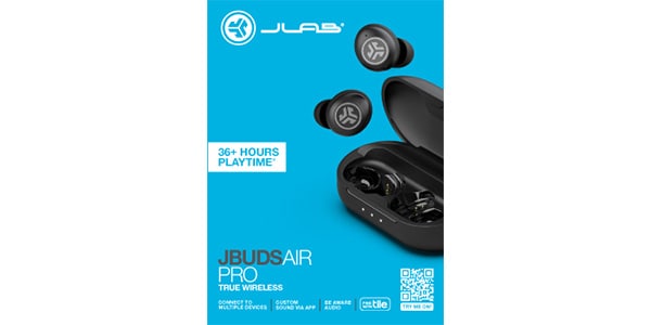 JLAB ( ジェイラブ )  / JBUDS AIR PRO TRUE WIRELESS EARBUDS Black画像25