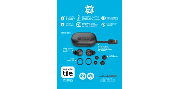 JLAB ( ジェイラブ )  / JBUDS AIR PRO TRUE WIRELESS EARBUDS Black画像26