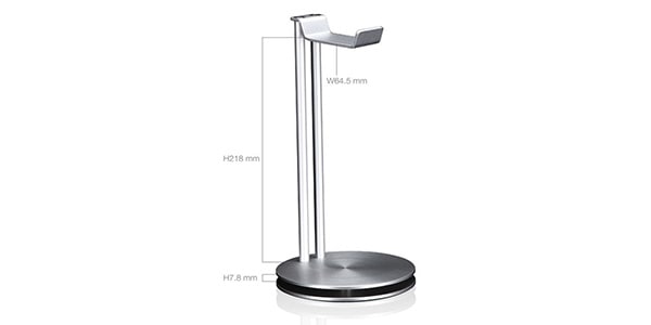 Just Mobile / HeadStand Deluxe ヘッドホンスタンド ブラック JM10299画像3