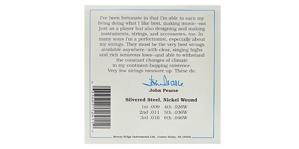JOHN PEARSE / 2410 Super EZ Bend Splits Nickel Wound 画像2
