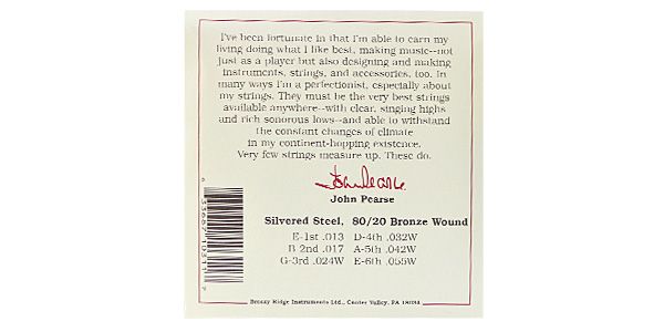JOHN PEARSE ( ジョンピアーズ )  / 310NM 画像2