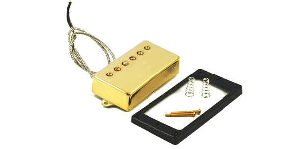 KENT ARMSTRONG / VINTAGE 57 HUMBUCKER BRIDGE GOLD COVER
