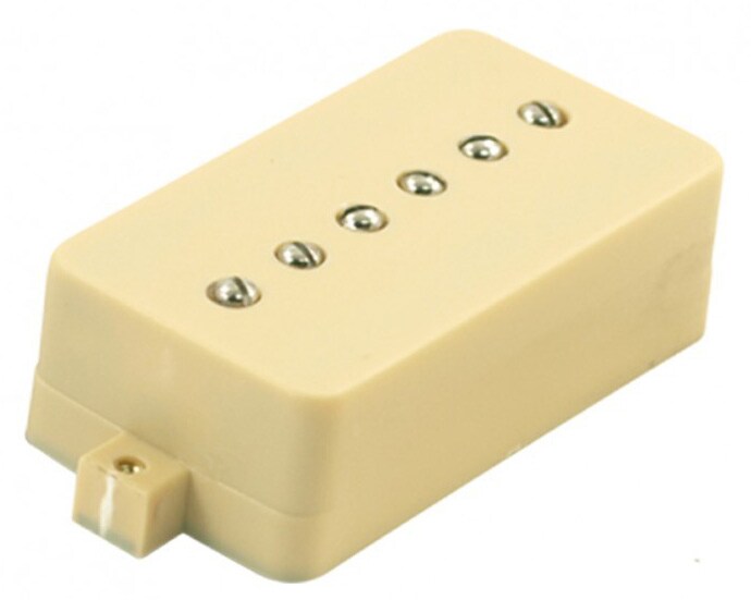 KENT ARMSTRONG/WPU900 Convertible P-90 Pickup In Humbucker Case Cream