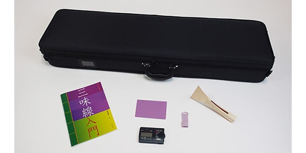 亀屋邦楽器 ( カメヤホウガッキ )  / 紅木民謡三味線付属品セット