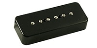 KENT ARMSTRONG Stealth 90 Noiseless P-90 Pickups Bridge Black Plastic