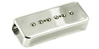 KENT ARMSTRONG STEALTH 90 - NOISELESS P90 - METAL COVER CHROME - BRIDGE