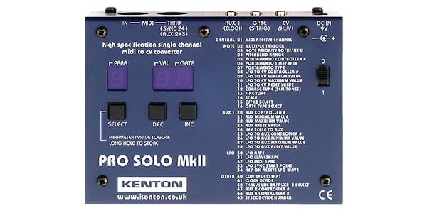 KENTON/PRO-SOLO MkII