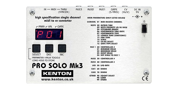 KENTON/PRO-SOLO Mk3