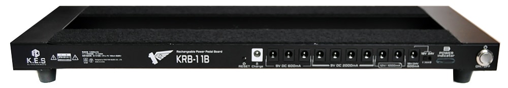 K.E.S ( ケーイーエス ) KRB-11B パワーサプライ内蔵ペダルボード 送料 
