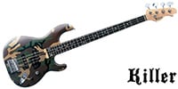 KILLER GUITARS / KB-CRIMINAL BASS SIGNATURE PJ '22 CAMO
