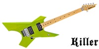 KILLER GUITARS KG-EXPLODER Metallic Green