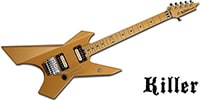 KILLER GUITARS KG-EXPLODER Vintage Gold