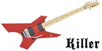 KILLER GUITARS KG-Pirates MKII Red