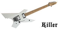 KILLER GUITARS / KG-Prime 21 the spirit Pearl white illusion