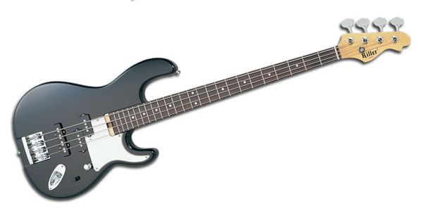 KILLER GUITARS/KB-CRIMINAL BASS Black