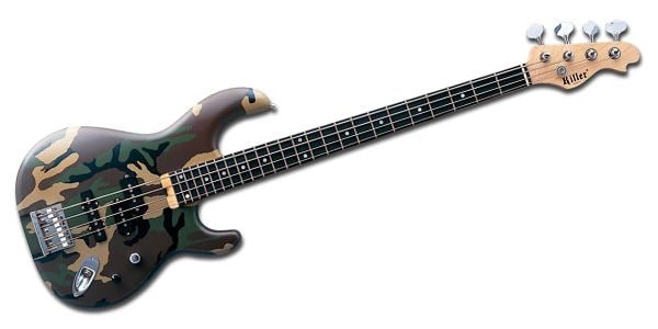 KILLER GUITARS/KB-CRIMINAL BASS sig CAMO