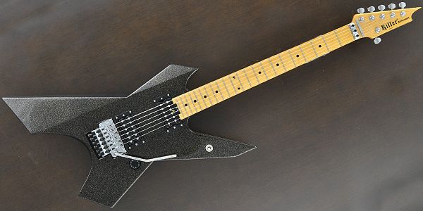 KILLER GUITARS/KG-Exploder Galaxy Black