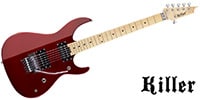KILLER GUITARS / KG-Fascist Vice SE Delicious Red