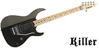 KILLER GUITARS / KG-Fascist Vice SE Galaxy Black