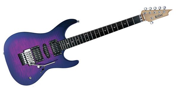 KILLER GUITARS/KG-SCARY Limited Sunset Purple