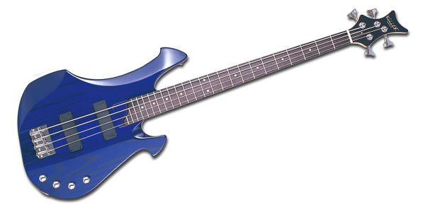 KILLER GUITARS/KB-KUMOVI See Thru Blue