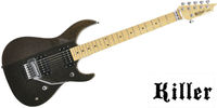 KILLER GUITARS KG-Serpent Galaxy Black