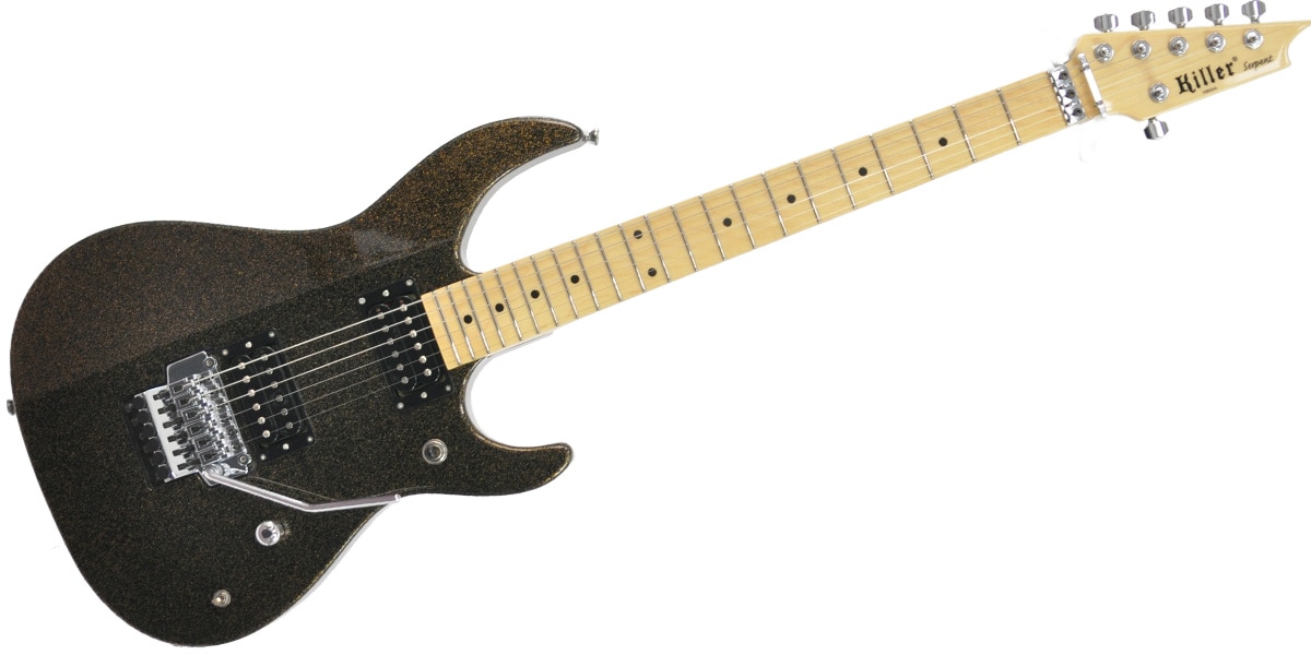 KILLER GUITARS/KG-Serpent Galaxy Black