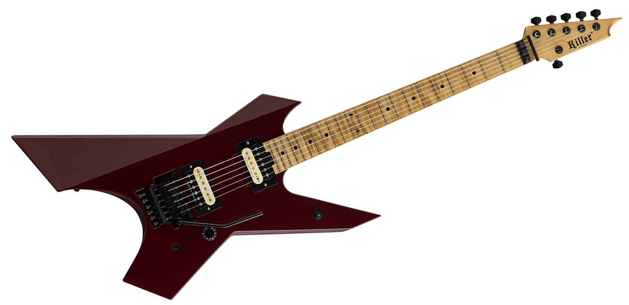 KILLER GUITARS/KG-Prime 21 the spirit See-through cardinal red