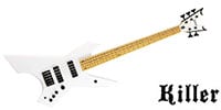 KILLER GUITARS KB-IMPULSS Diadem White Satin