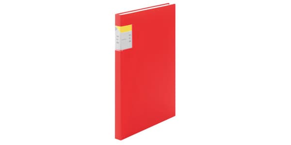 KING JIM / CLEAR FILE KAKIKO 40 POCKETS -  Red