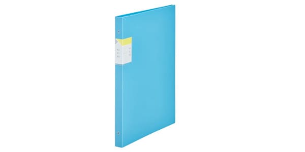 KING JIM / KAKIKO Ring Binder 10 sheets(20 pockets) - Light Blue
