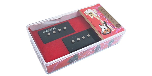 KINMAN / Chameleon P-Bass Single Pickup Adjustable for stagger Black画像2