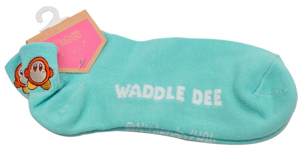 星のカービィ / Heel embroidery sneaker socks 23-25cm Waddle Dee