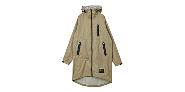 KiU / K116-911-R Rain zip up beige
