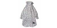 KiU K163-222 KiU NEW STANDARD RAIN PONCHO カームペイズリー