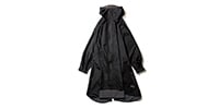 KiU K163-900 KiU NEW STANDARD RAIN PONCHO ブラック