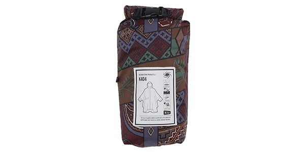 KiU / K404-508 Standard Rain Poncho 2ND ETHNIC PATCHWORK画像2