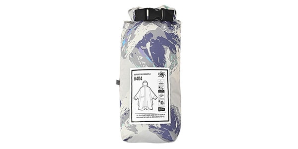 KiU / K404-520 Standard Rain Poncho 2ND Sierra Gray画像2